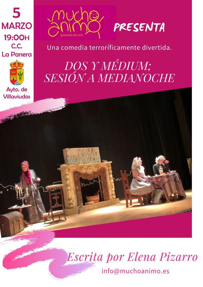Teatro Muchoanimo - Dos y médium, sesión a media noche