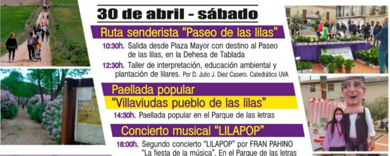 Exaltación de las Lilas 30 abril