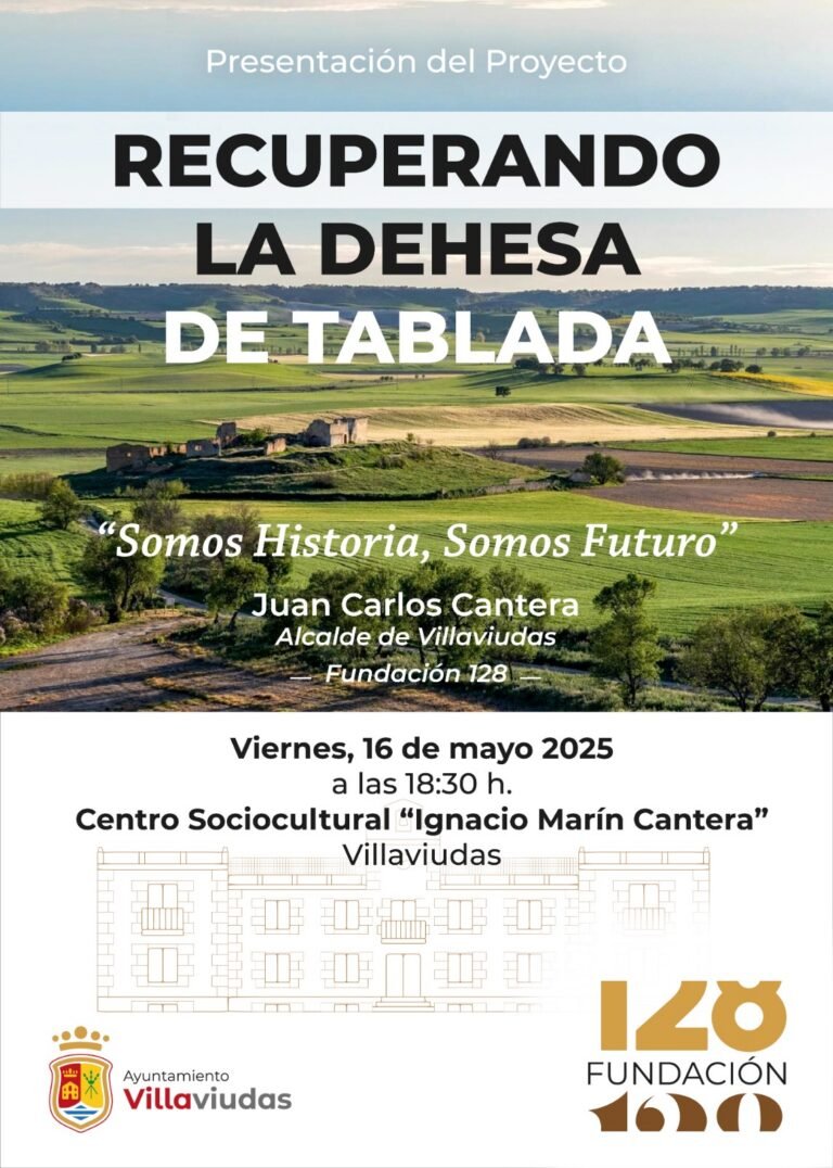 Villaviudas presenta el proyecto “Recuperando la Dehesa de Tablada”