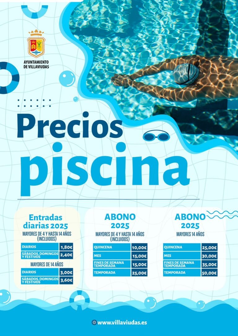 Precios Piscina 2025