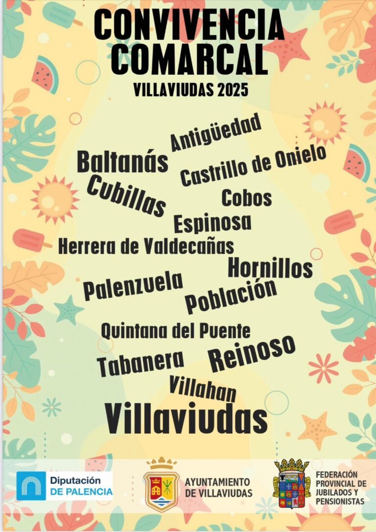 Villaviudas acoge la Convivencia Comarcal del Cerrato 2025
