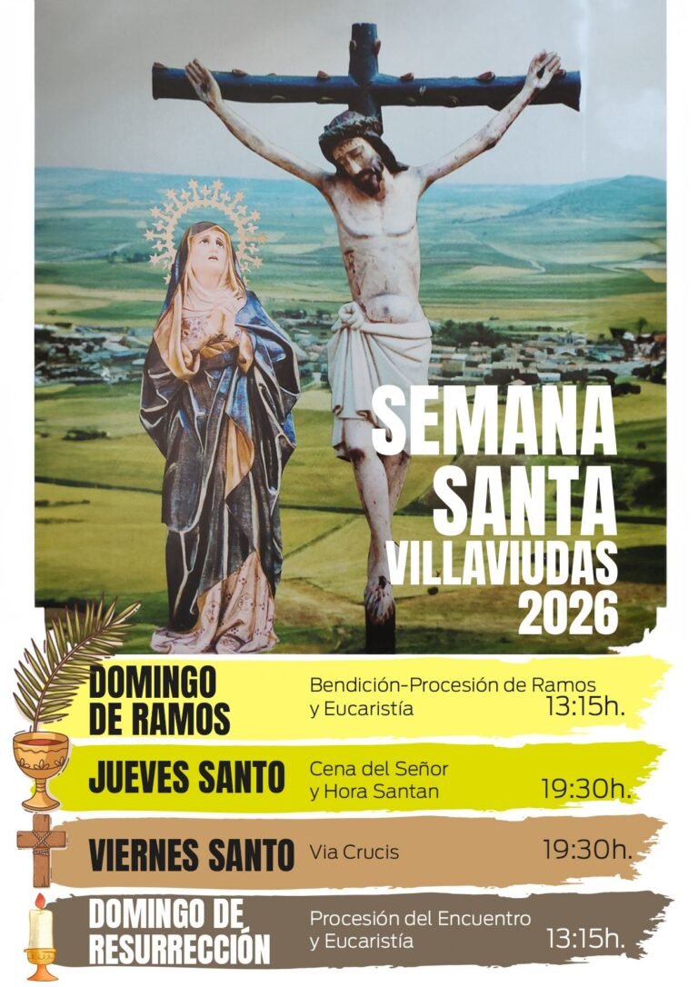 Semana Santa 2026 en Villaviudas: tradición, recogimiento y encuentro