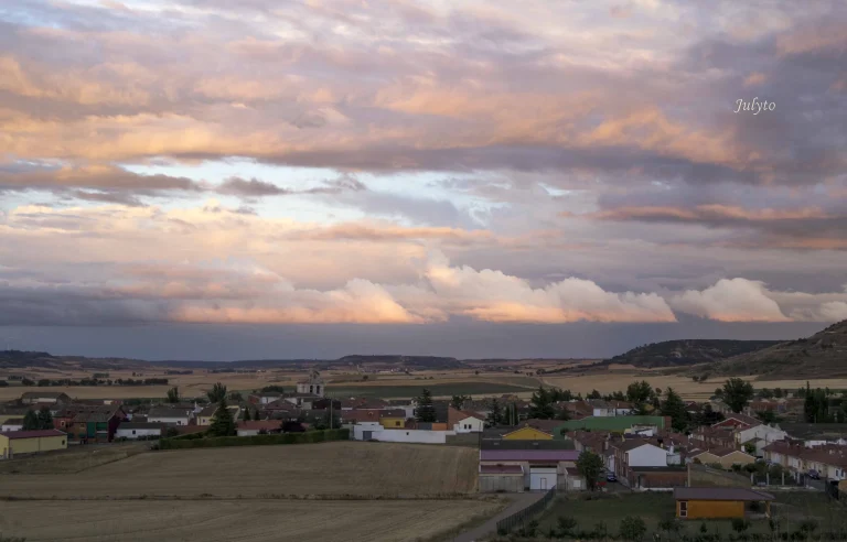 Vista del pueblo desde el depósito de agua
