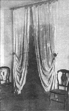 Fotografía de Estampa (9-1-1932): «La alcoba vacía» del palacete de Tablada