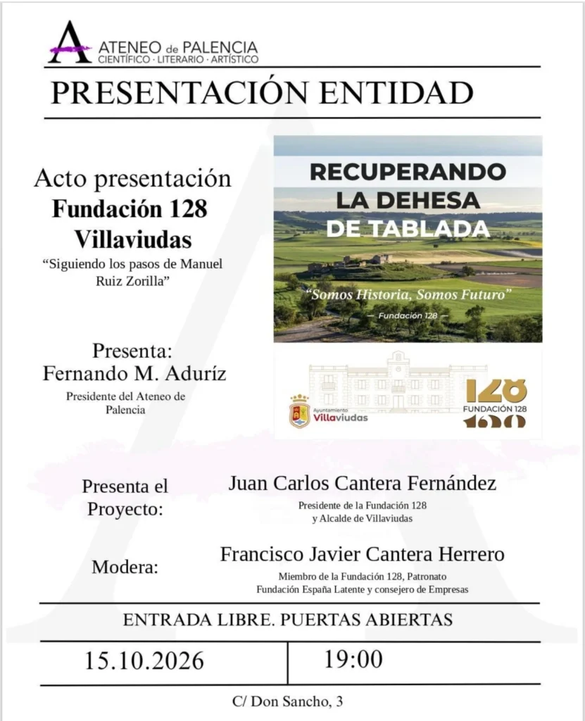 Fundación 128 Villaviudas presenta proyecto Recuperar